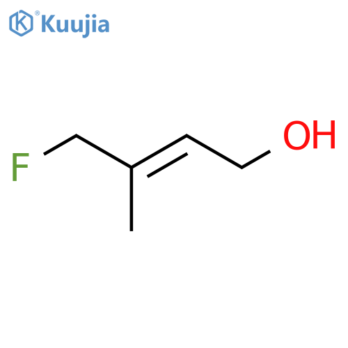 4-Fluoro-3-methylbut-2-en-1-ol structure