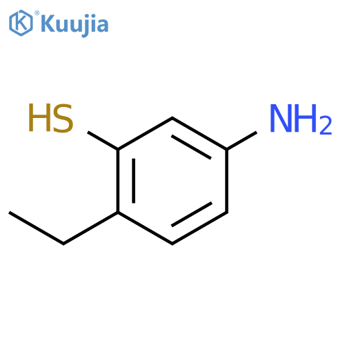 Benzenethiol, 5-amino-2-ethyl- structure