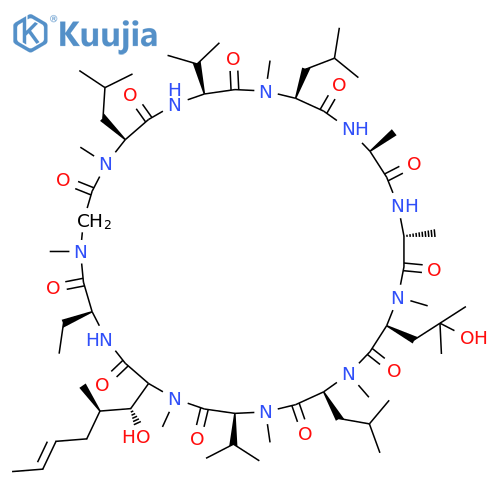 Cyclosporin AM 9 structure