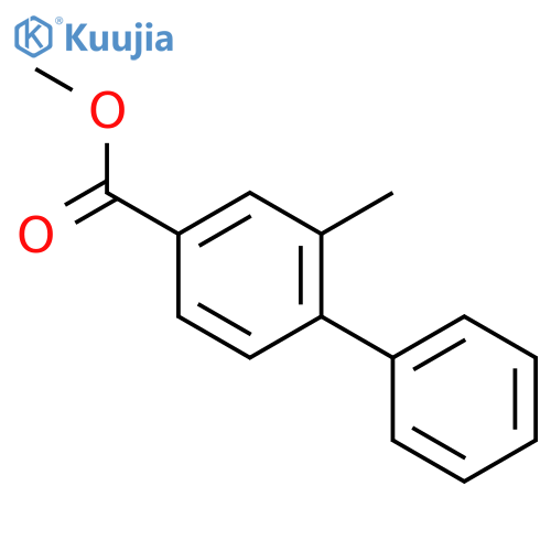Methyl 2-Methylbiphenyl-4-carboxylate structure