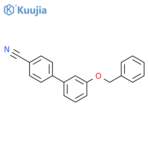 4-(3-Benzyloxyphenyl)benzonitrile structure