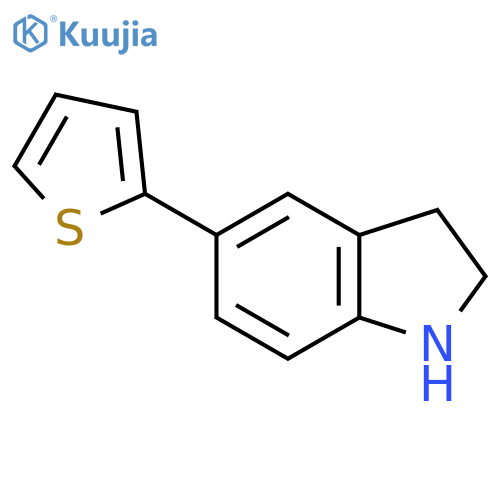 5-(2-Thienyl)indoline structure