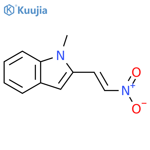 1-methyl-2-(2-nitroethenyl)-1H-indole structure