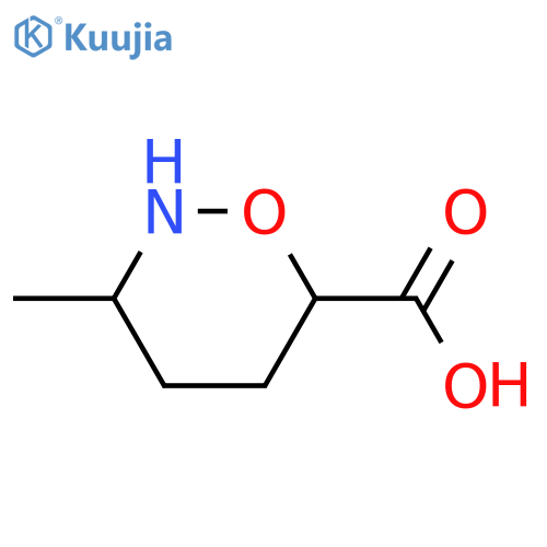 3-Methyloxazinane-6-carboxylic acid structure