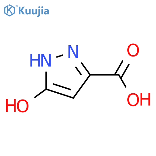 5-Hydroxy-1H-pyrazole-3-carboxylic acid structure