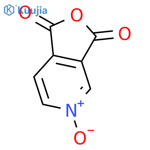 Furo[3,4-c]pyridine-1,3-dione, 5-oxide structure