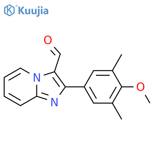 2-(4-Methoxy-3,5-Dimethylphenyl)Imidazo1,2-APyridine-3-Carbaldehyde structure