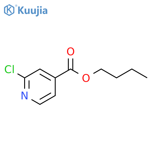 butyl 2-chloropyridine-4-carboxylate structure