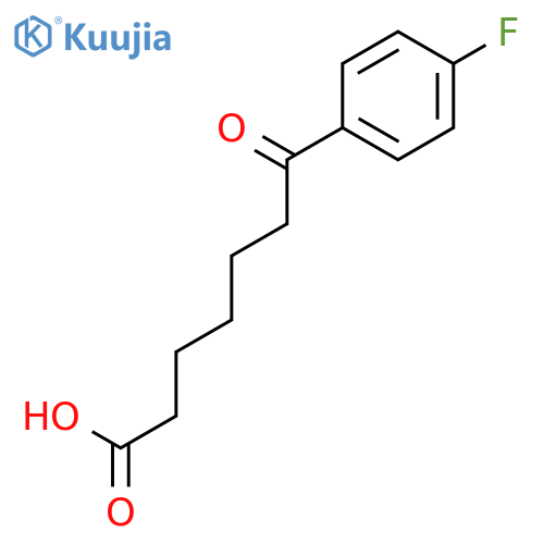 7-(4-Fluorophenyl)-7-oxoheptanoic acid structure