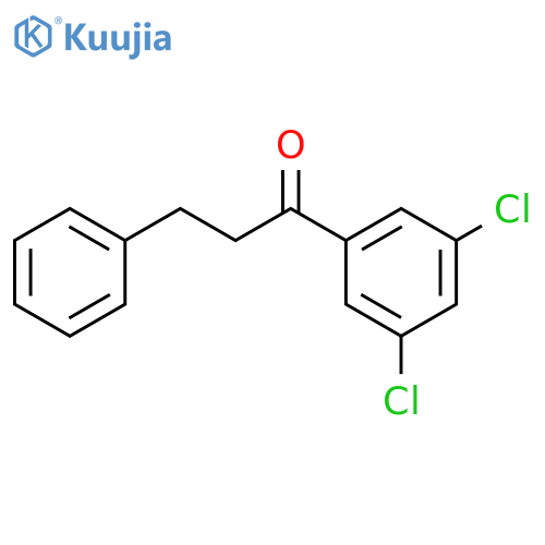 3',5'-Dichloro-3-phenylpropiophenone structure