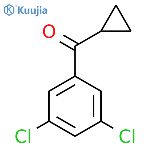 cyclopropyl(3,5-dichlorophenyl)methanone structure