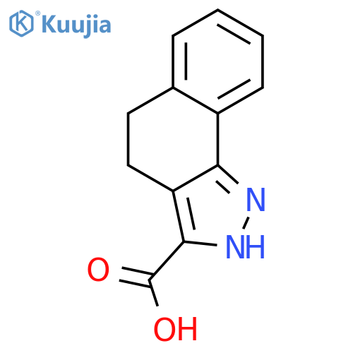 4,5-dihydro-1H-benzogindazole-3-carboxylic Acid structure