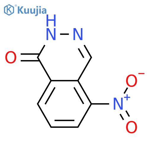 5-Nitrophthalazin-1(2H)-one structure