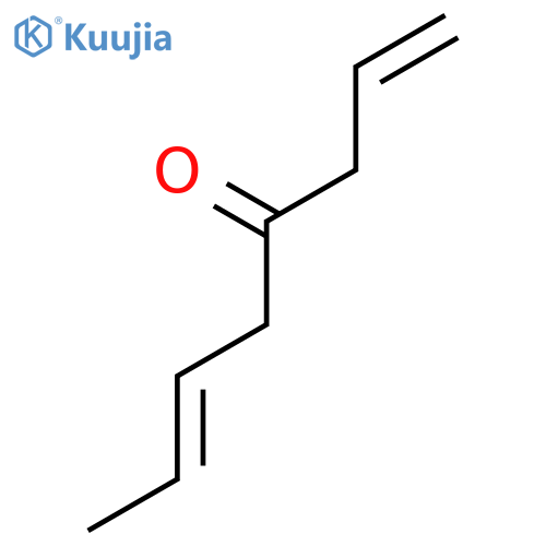 1,6-OCTADIEN-4-ONE structure