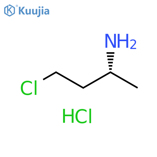 2-Butanamine, 4-chloro-, hydrochloride (1:1), (2R)- structure