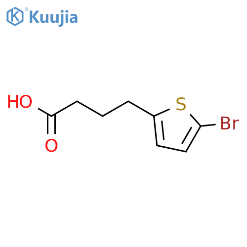 4-(5-Bromothiophen-2-yl)butanoic Acid structure