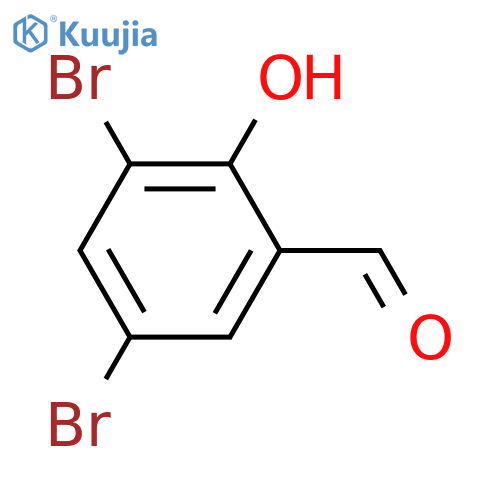 3,5-Dibromosalicylaldehyde structure