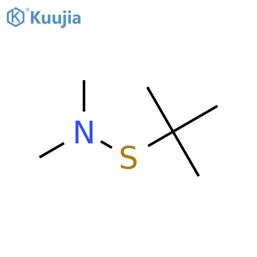 N,N-dimethyl-S-tert-butylthio-hydroxylamine structure
