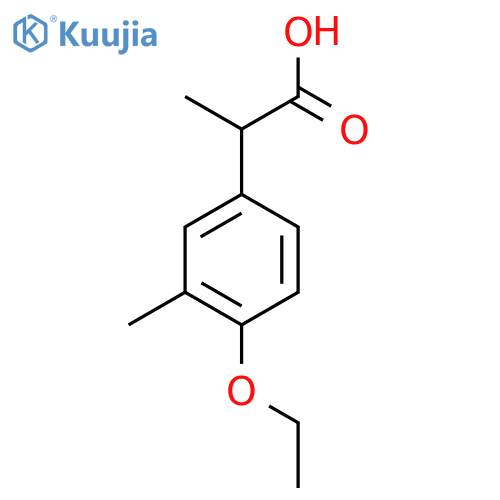 4-Ethoxy-3-methylphenylpropanoic acid structure