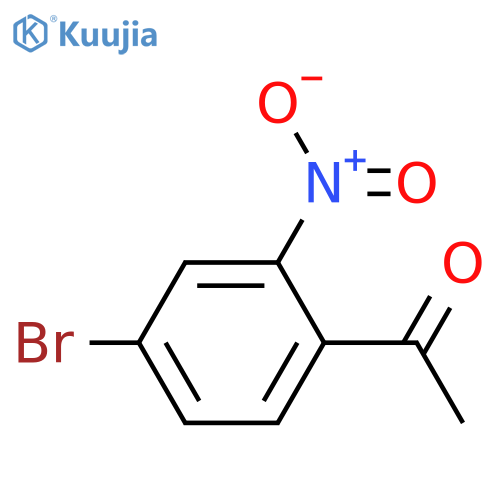 1-(4-Bromo-2-nitrophenyl)ethanone structure