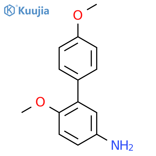 4-Methoxy-3-(4-methoxyphenyl)aniline structure