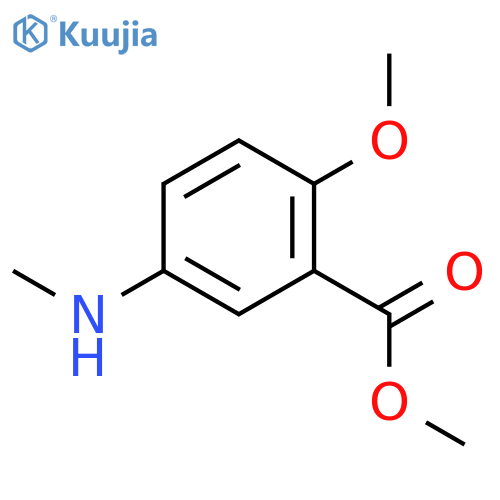 methyl 5-(aminomethyl)-2-methoxybenzoate structure