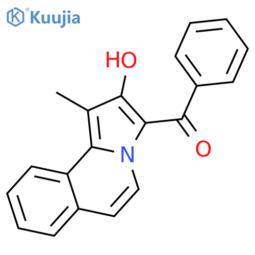 Methanone, (2-hydroxy-1-methylpyrrolo[2,1-a]isoquinolin-3-yl)phenyl- structure