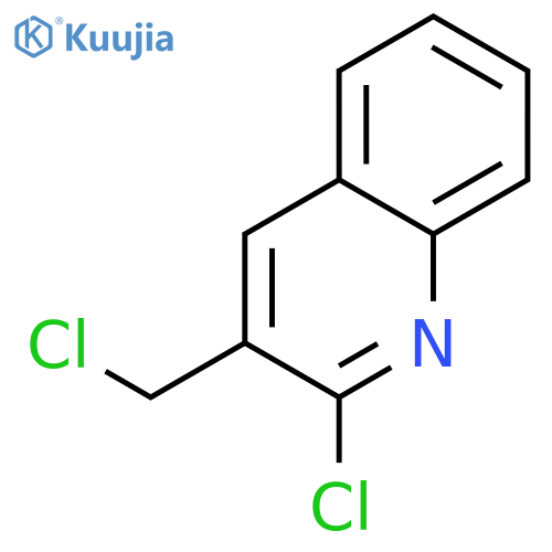 2-Chloro-3-(chloromethyl)quinoline structure