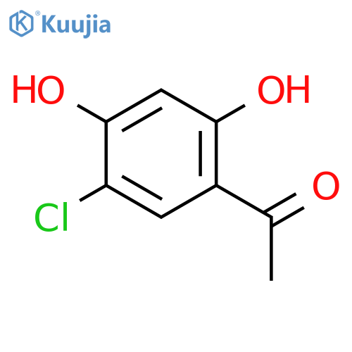 1-(5-Chloro-2,4-dihydroxy-phenyl)-ethanone structure