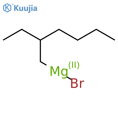 (2-ETHYLHEXYL)MAGNESIUM BROMIDE  1M SOL& structure
