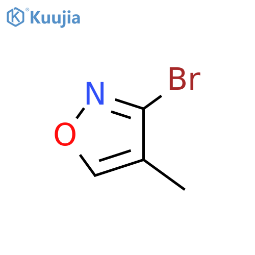 Isoxazole, 3-bromo-4-methyl- structure