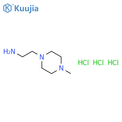 2-(4-methylpiperazin-1-yl)ethan-1-amine trihydrochloride structure