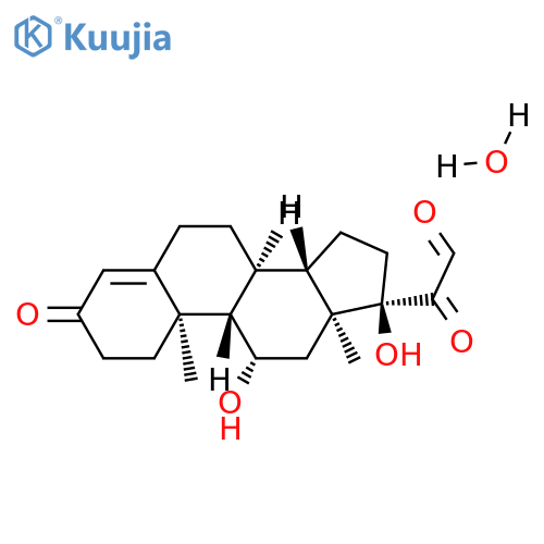 Hydrocortisone 21-Aldehyde Hydrate (mixture of the aldehyde and the hydrated form) structure