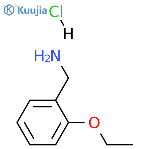 (2-ethoxyphenyl)methanamine hydrochloride structure