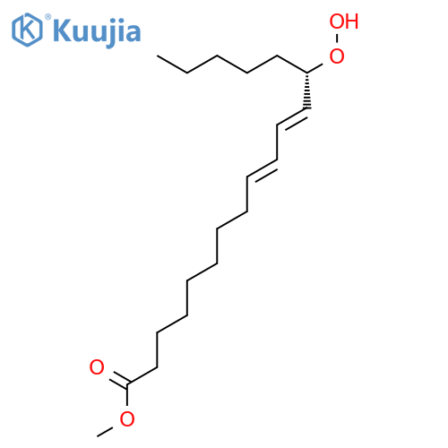9,11-OCTADECADIENOIC ACID, 13-HYDROPEROXY-, METHYL ESTER, (S)- structure