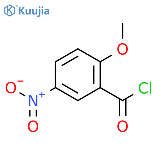 2-methoxy-5-nitrobenzoyl chloride structure