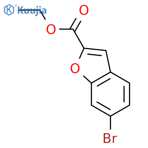 Ethyl 6-bromo-1-benzofuran-2-carboxylate structure