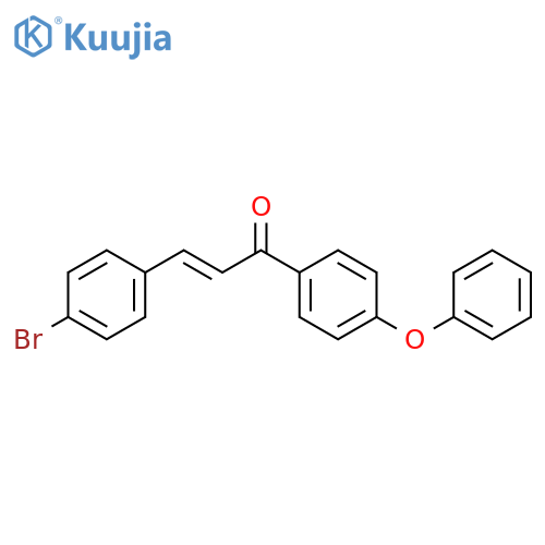2-PROPEN-1-ONE, 3-(4-BROMOPHENYL)-1-(4-PHENOXYPHENYL)-, (E)- structure