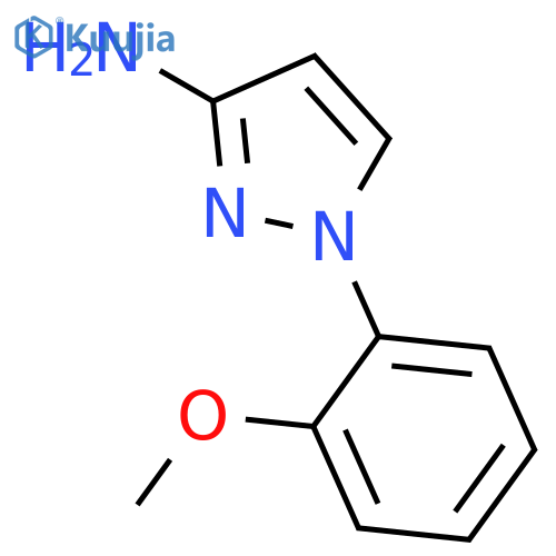 1-(2-methoxyphenyl)-1H-pyrazol-3-amine structure