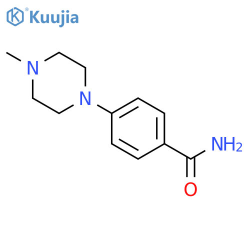 4-(4-methyl-1-piperazinyl)-Benzamide structure