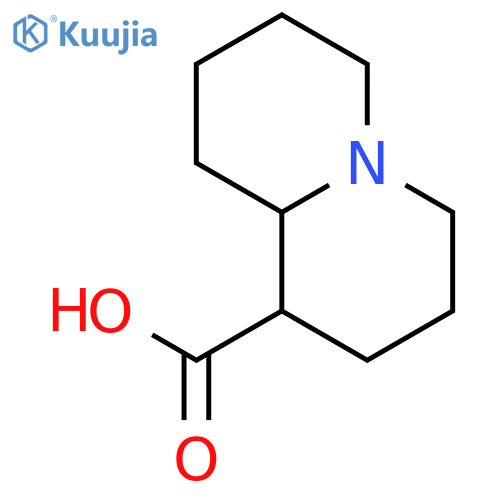 octahydro-2H-quinolizine-1-carboxylic acid structure