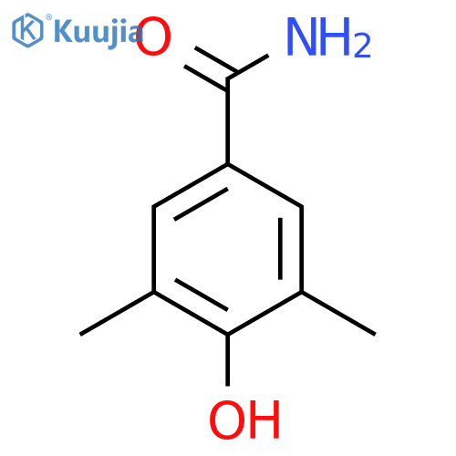 3,5-Dimethyl-4-hydroxybenzamide structure