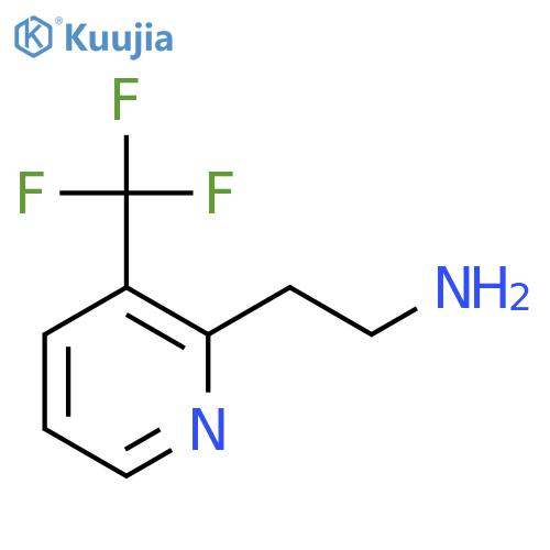 2-[3-(trifluoromethyl)pyridin-2-yl]ethan-1-amine structure