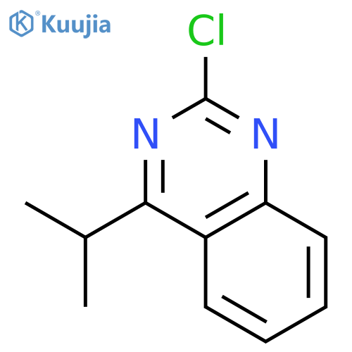 2-chloro-4-(propan-2-yl)quinazoline structure