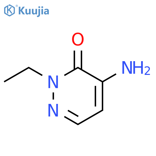 4-Amino-2-ethyl-2H-pyridazin-3-one structure