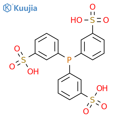 Benzenesulfonic acid, 3,3',3''-phosphinidynetris- structure