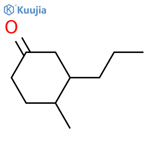 4-Methyl-3-propylcyclohexan-1-one structure