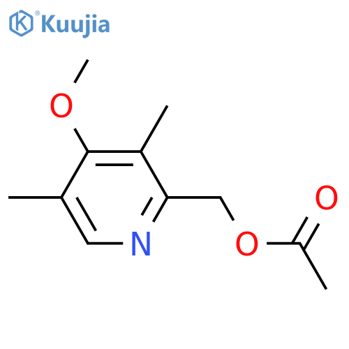 Des-ethylsulfinyl-methoxybenzoimidazole 2-Acetyloxy Esomeprazole structure