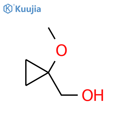 (1-Methoxycyclopropyl)methanol structure