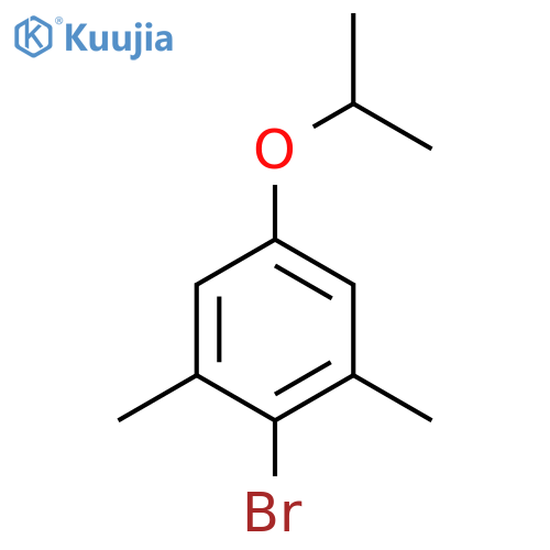 2-Bromo-1,3-dimethyl-5-propan-2-yloxybenzene structure